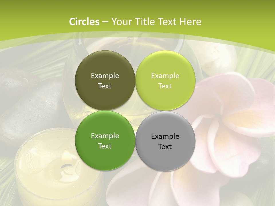 Romantic Lotions Tropical PowerPoint Template