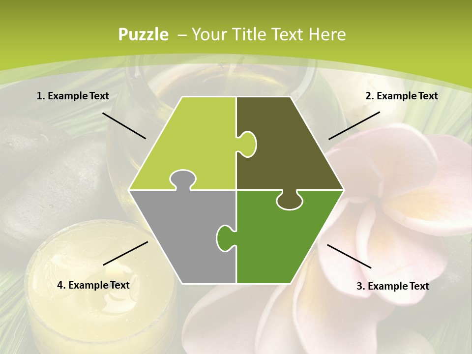 Romantic Lotions Tropical PowerPoint Template