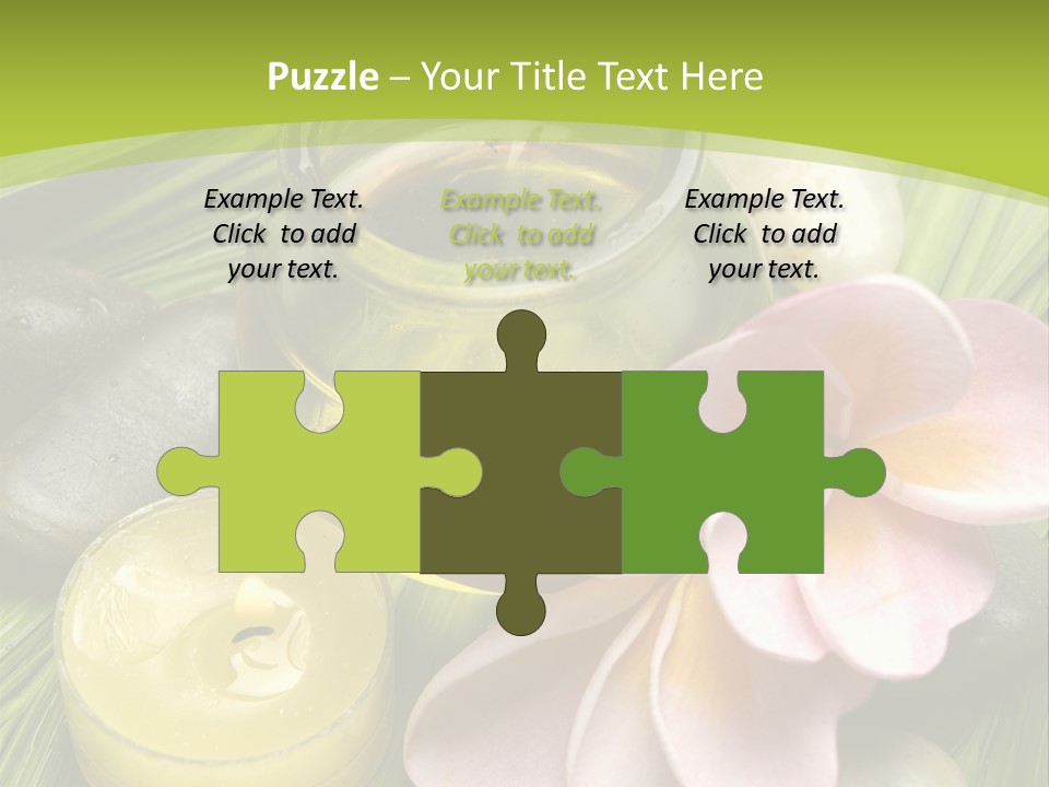 Romantic Lotions Tropical PowerPoint Template