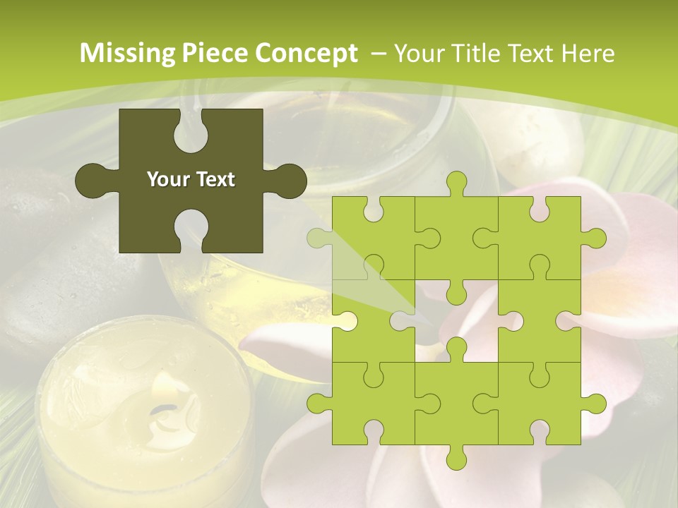 Romantic Lotions Tropical PowerPoint Template