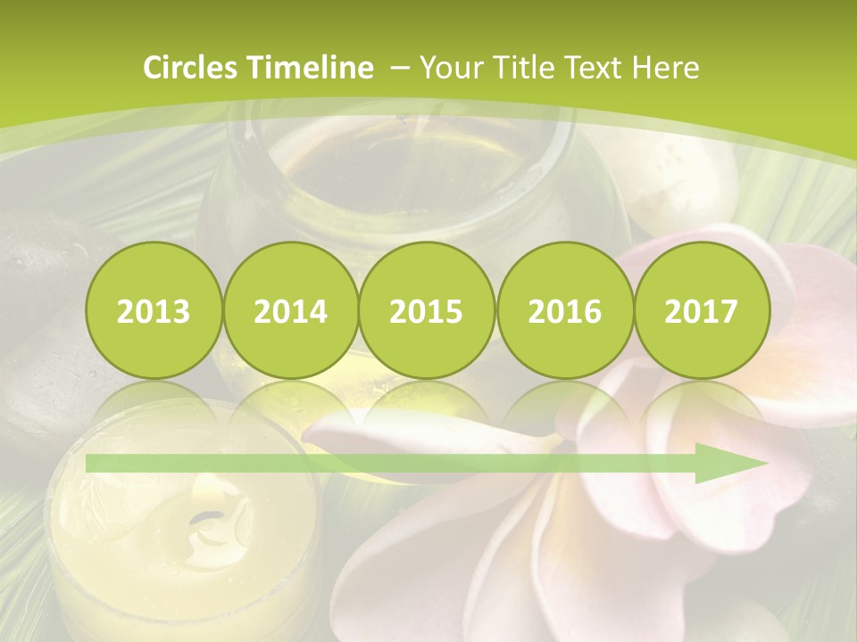 Romantic Lotions Tropical PowerPoint Template