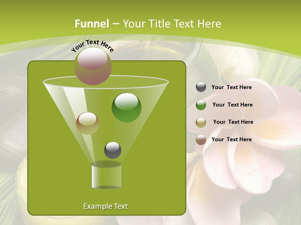 Romantic Lotions Tropical PowerPoint Template