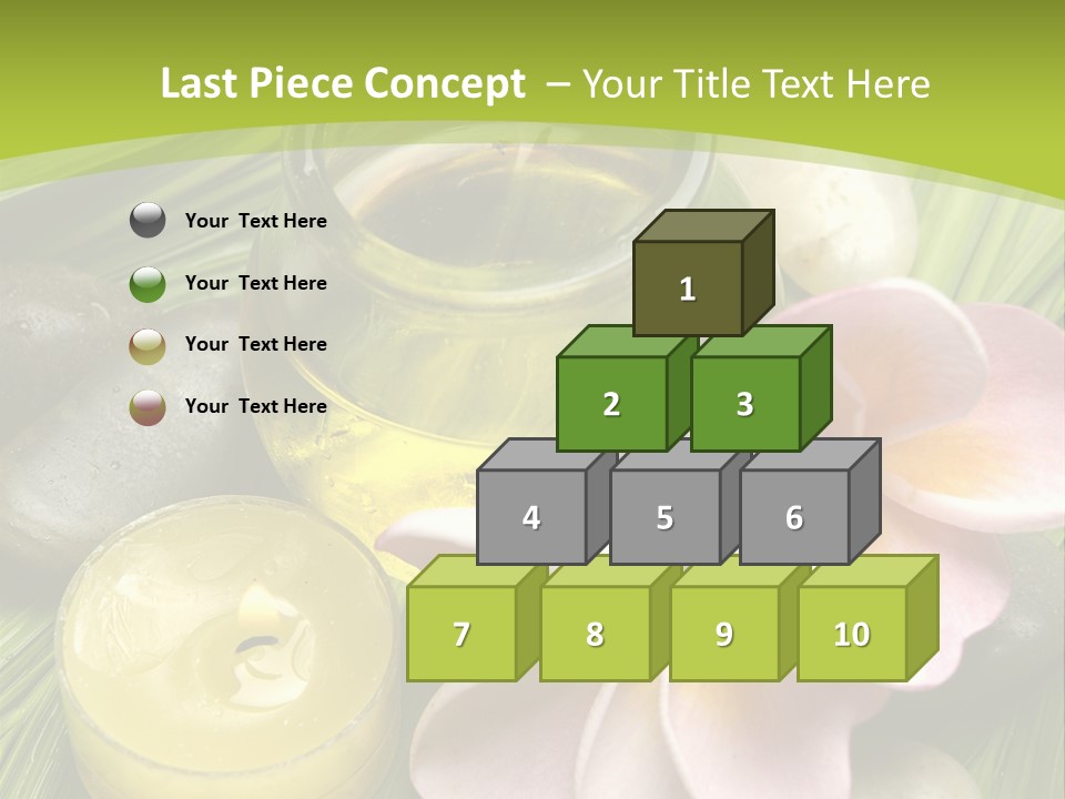 Romantic Lotions Tropical PowerPoint Template