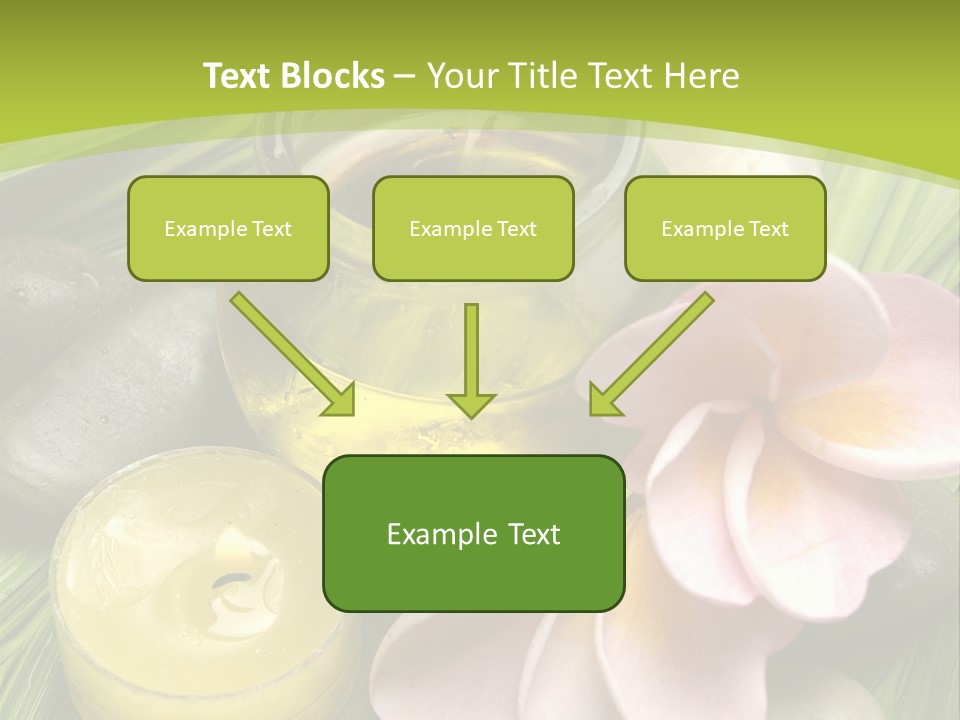 Romantic Lotions Tropical PowerPoint Template