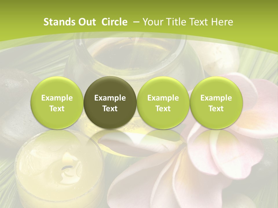 Romantic Lotions Tropical PowerPoint Template