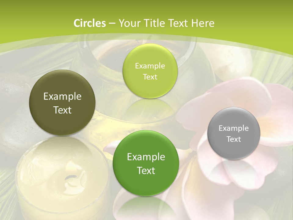 Romantic Lotions Tropical PowerPoint Template