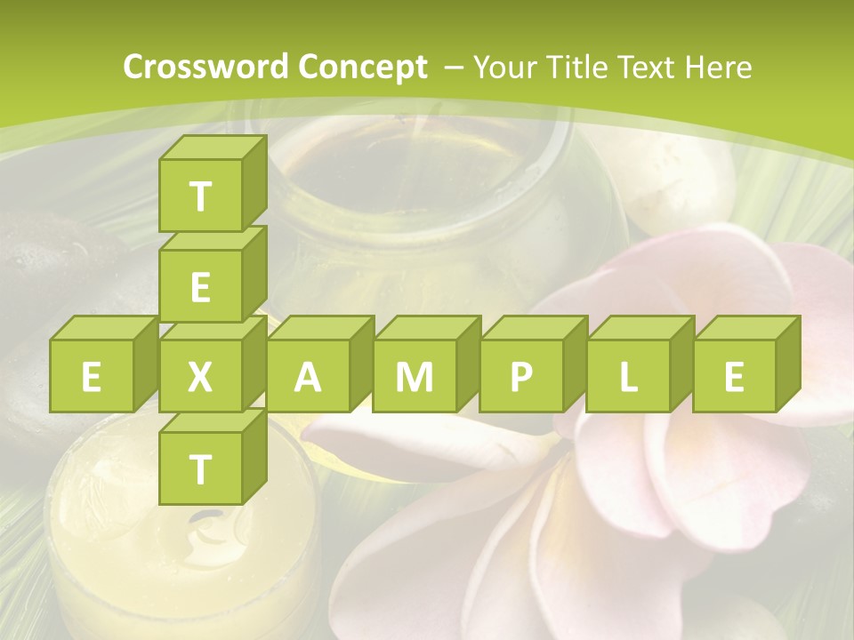 Romantic Lotions Tropical PowerPoint Template