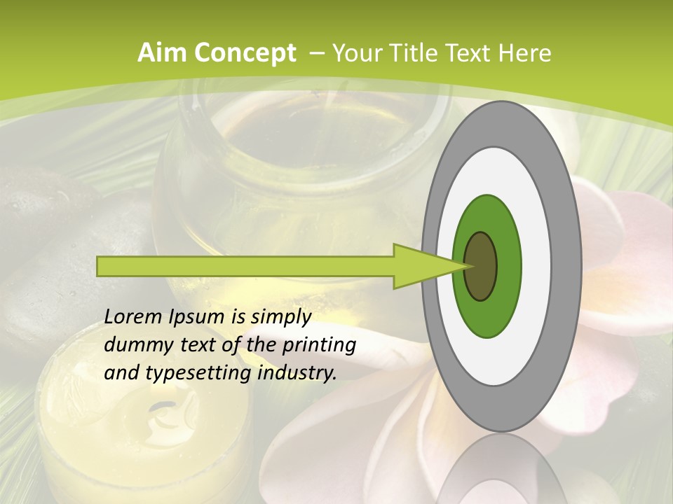 Romantic Lotions Tropical PowerPoint Template