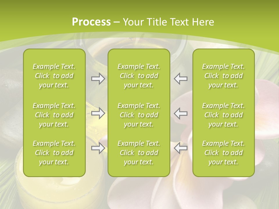 Romantic Lotions Tropical PowerPoint Template
