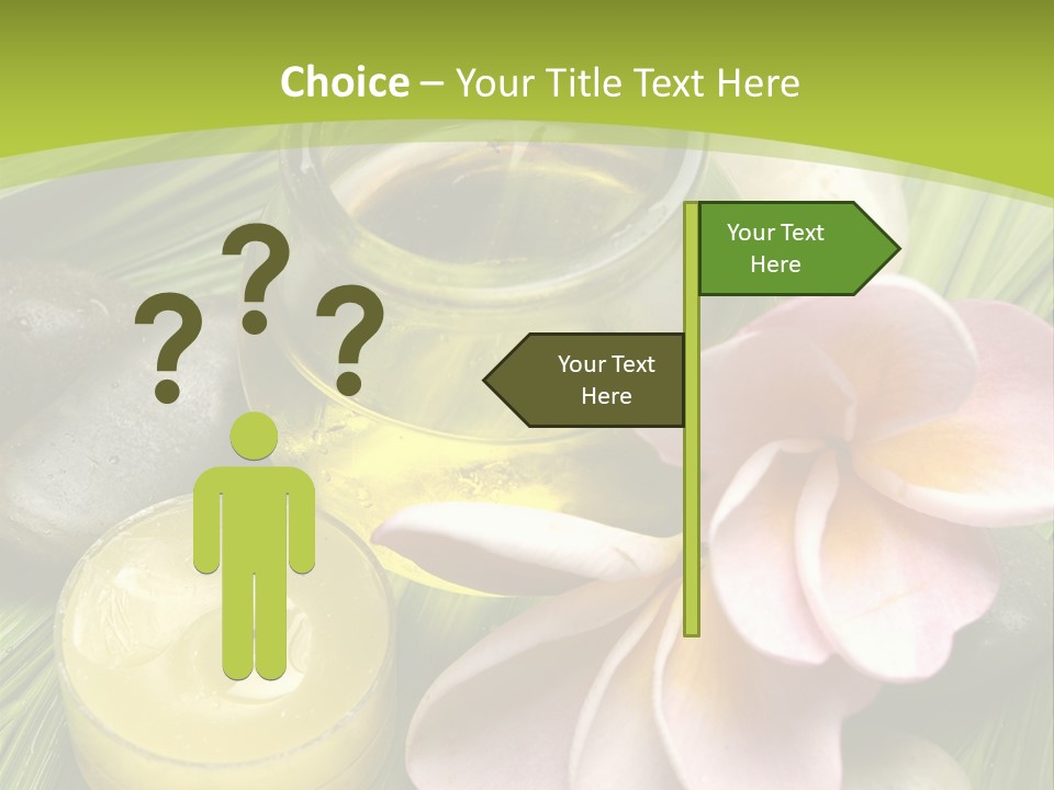 Romantic Lotions Tropical PowerPoint Template