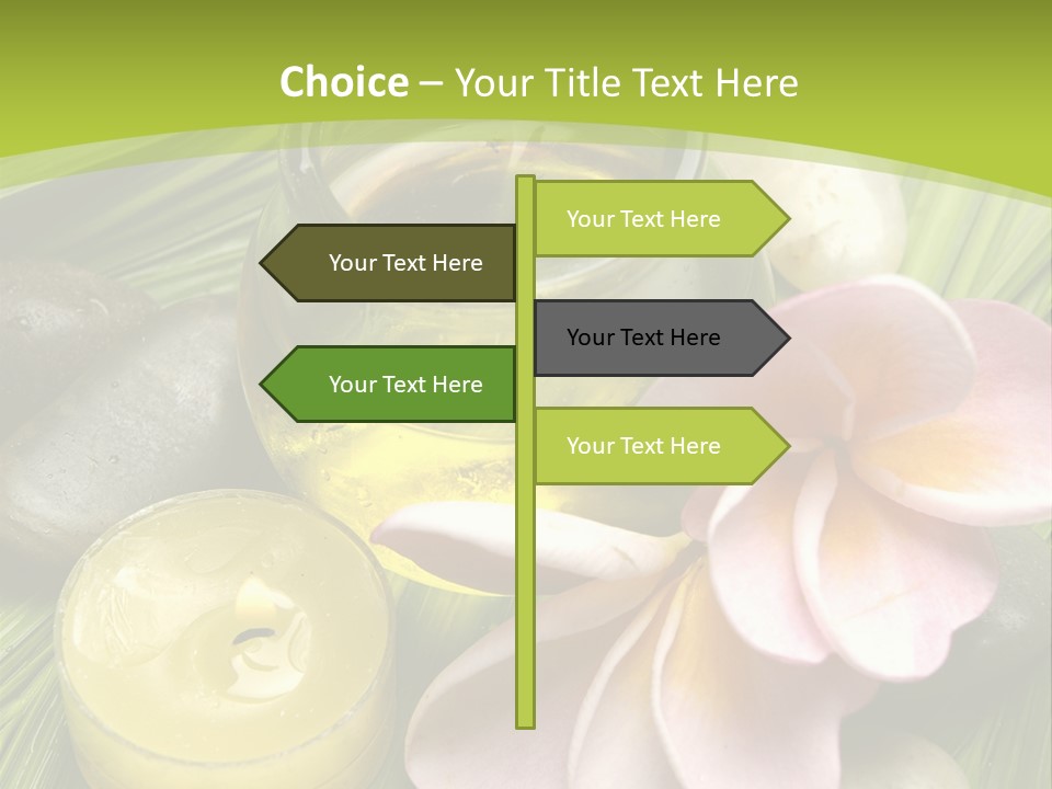 Romantic Lotions Tropical PowerPoint Template