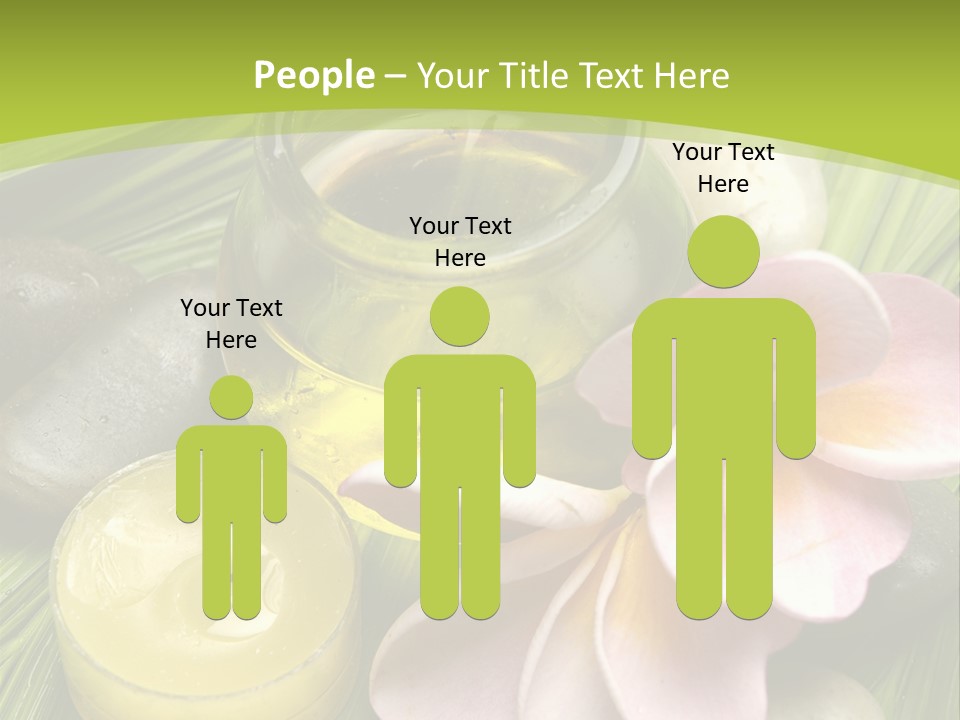 Romantic Lotions Tropical PowerPoint Template