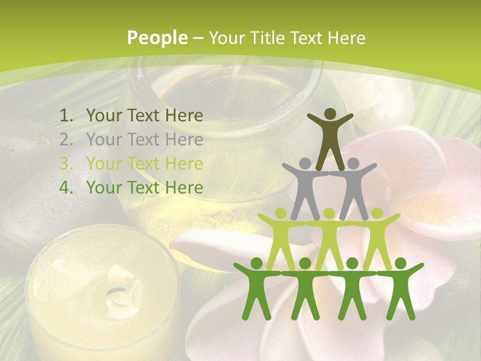 Romantic Lotions Tropical PowerPoint Template