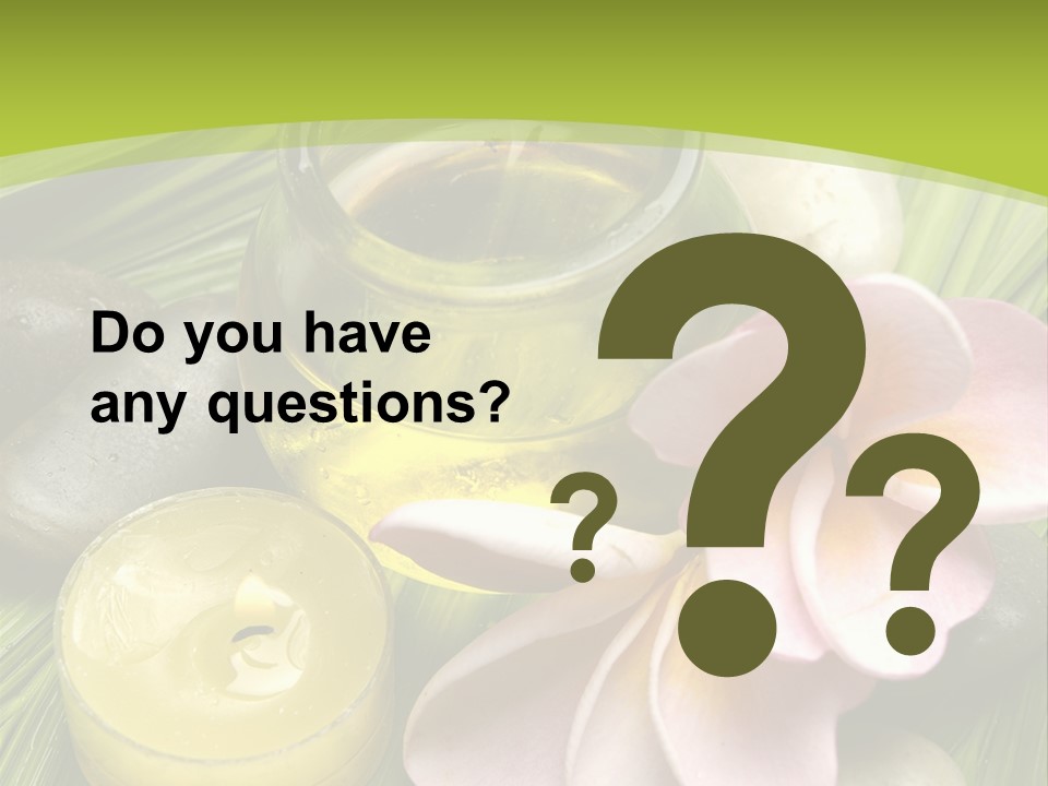 Romantic Lotions Tropical PowerPoint Template