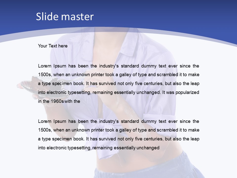 Meal Beautiful Eggs PowerPoint Template