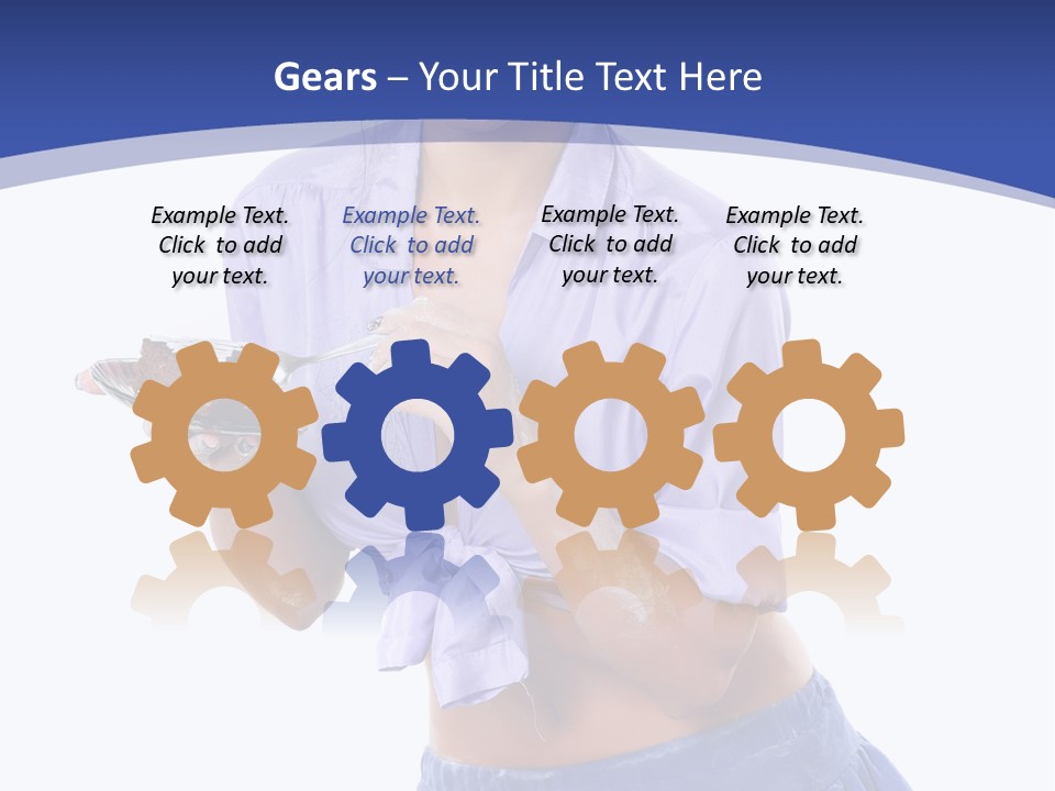 Meal Beautiful Eggs PowerPoint Template