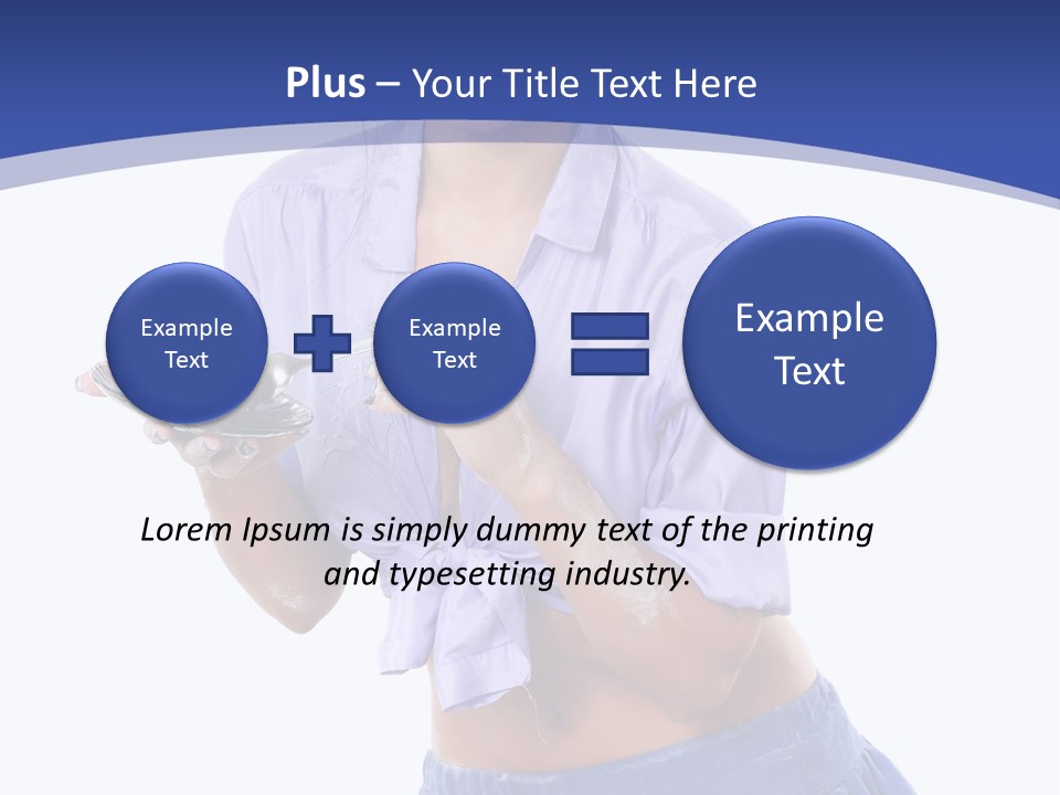 Meal Beautiful Eggs PowerPoint Template