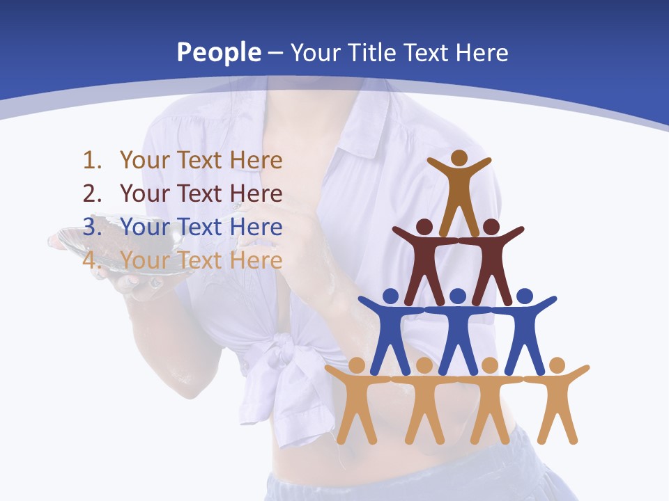 Meal Beautiful Eggs PowerPoint Template