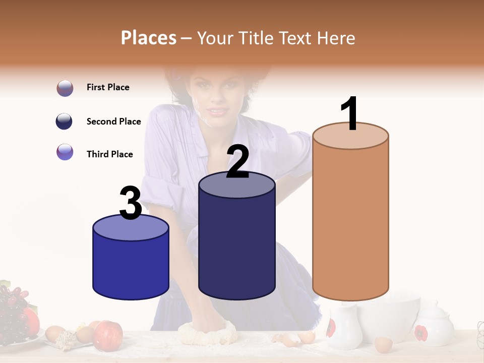 Glamur Table Dough PowerPoint Template