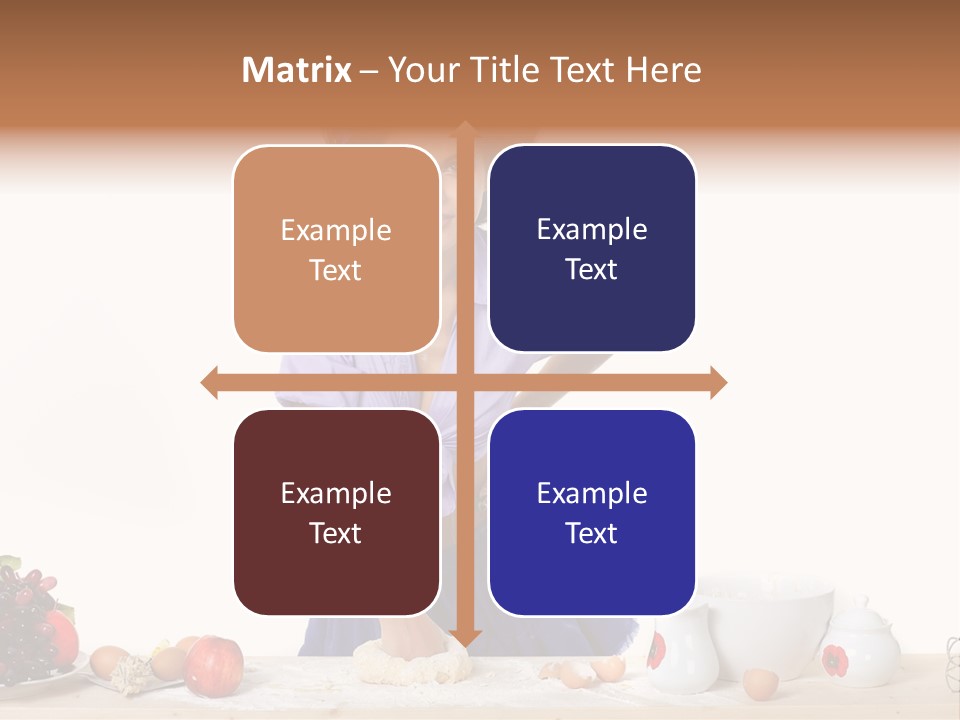 Glamur Table Dough PowerPoint Template