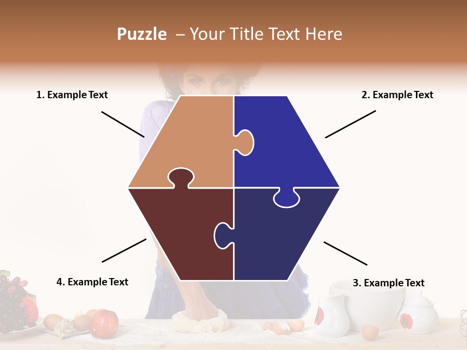 Glamur Table Dough PowerPoint Template