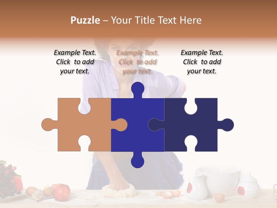 Glamur Table Dough PowerPoint Template