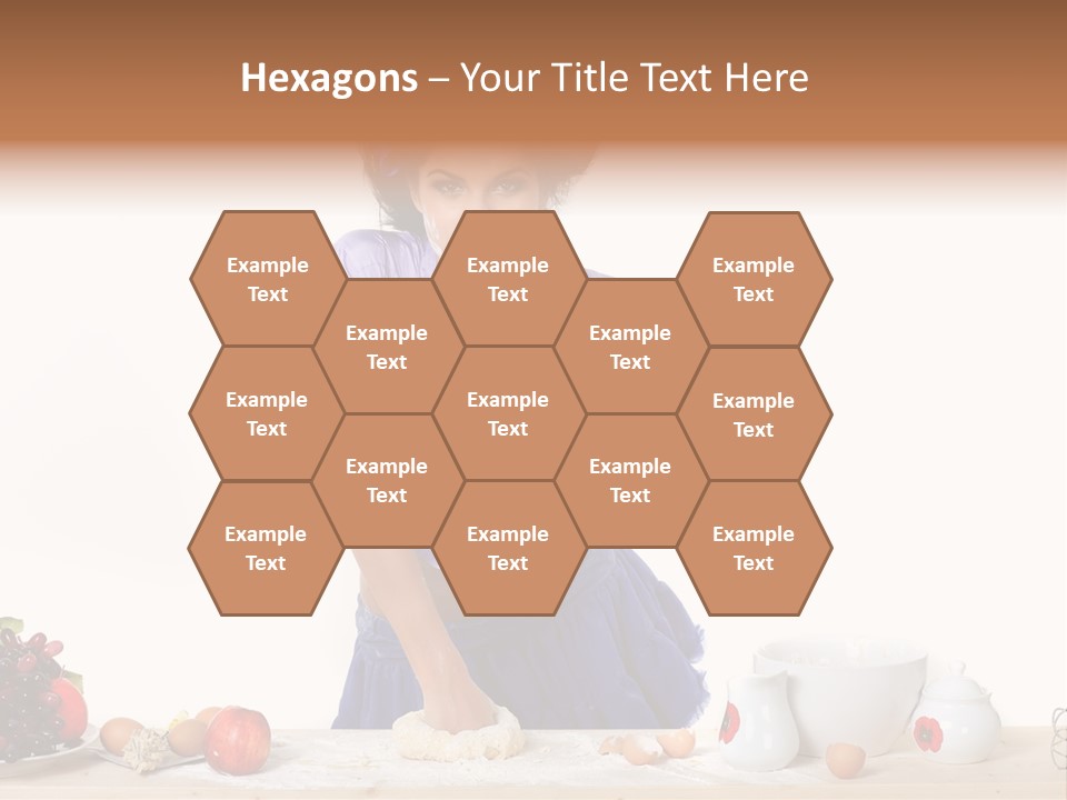 Glamur Table Dough PowerPoint Template