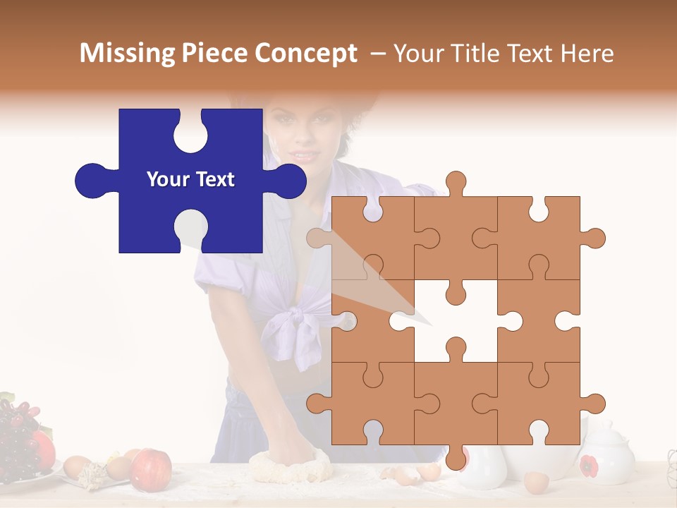 Glamur Table Dough PowerPoint Template