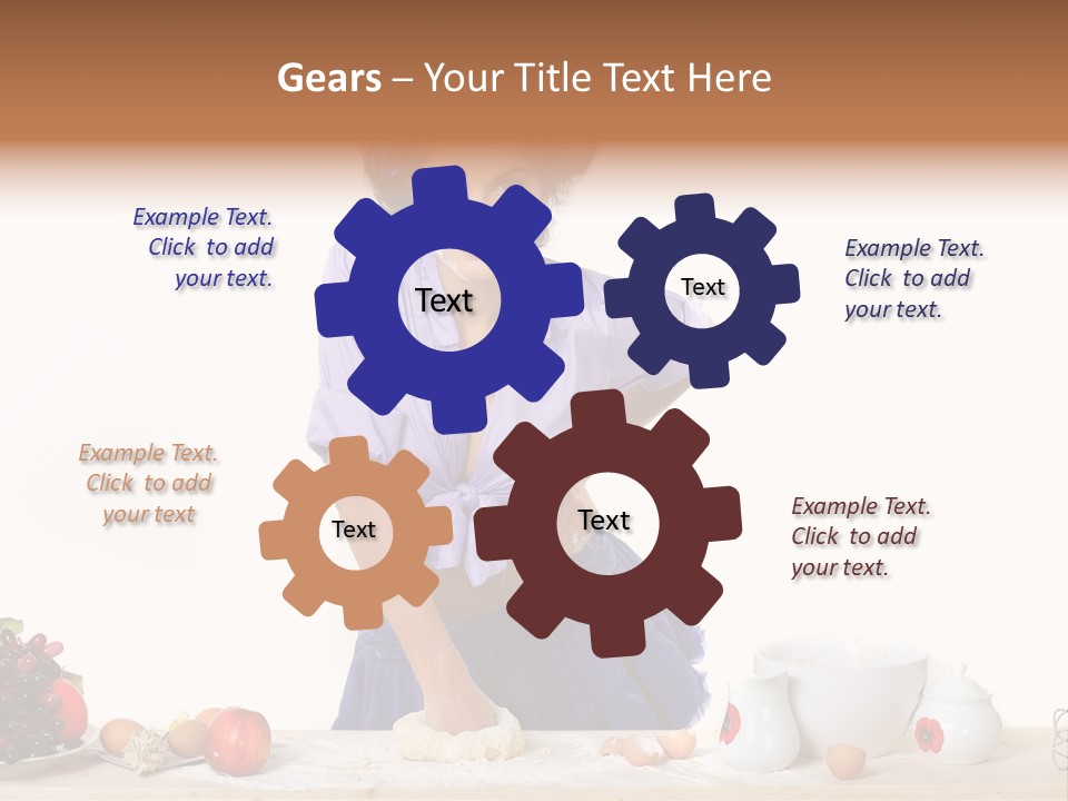 Glamur Table Dough PowerPoint Template