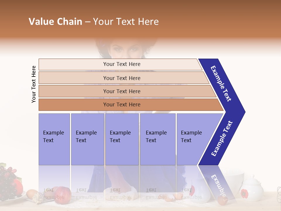 Glamur Table Dough PowerPoint Template