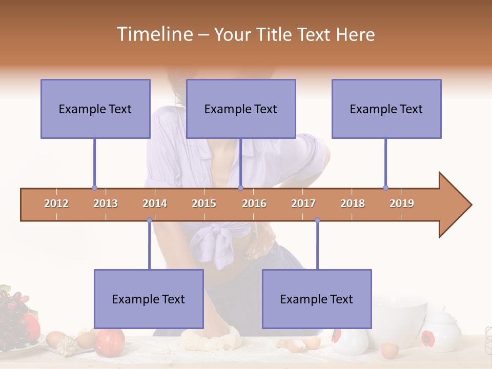 Glamur Table Dough PowerPoint Template