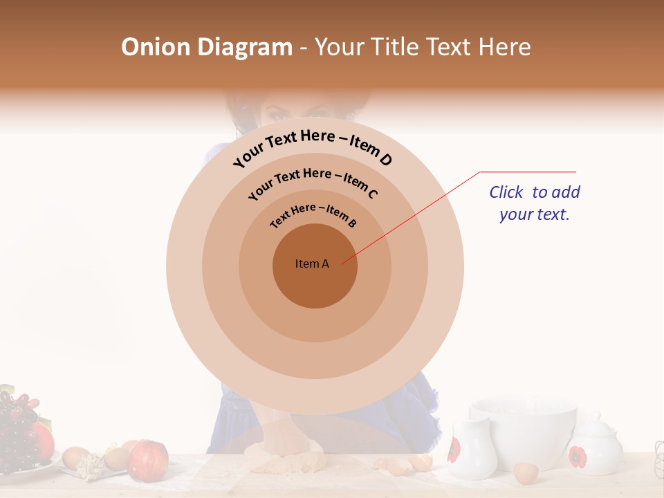 Glamur Table Dough PowerPoint Template