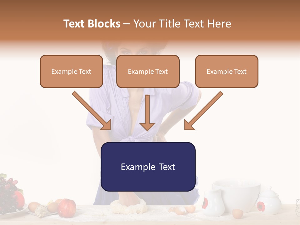 Glamur Table Dough PowerPoint Template