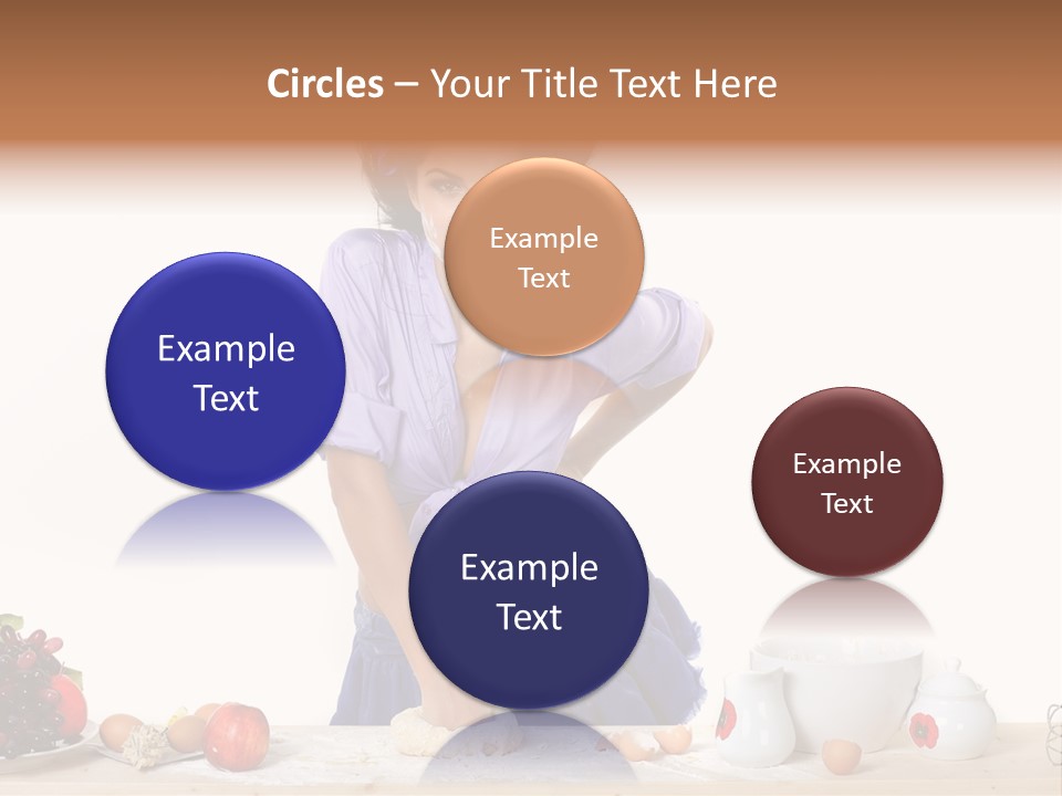 Glamur Table Dough PowerPoint Template