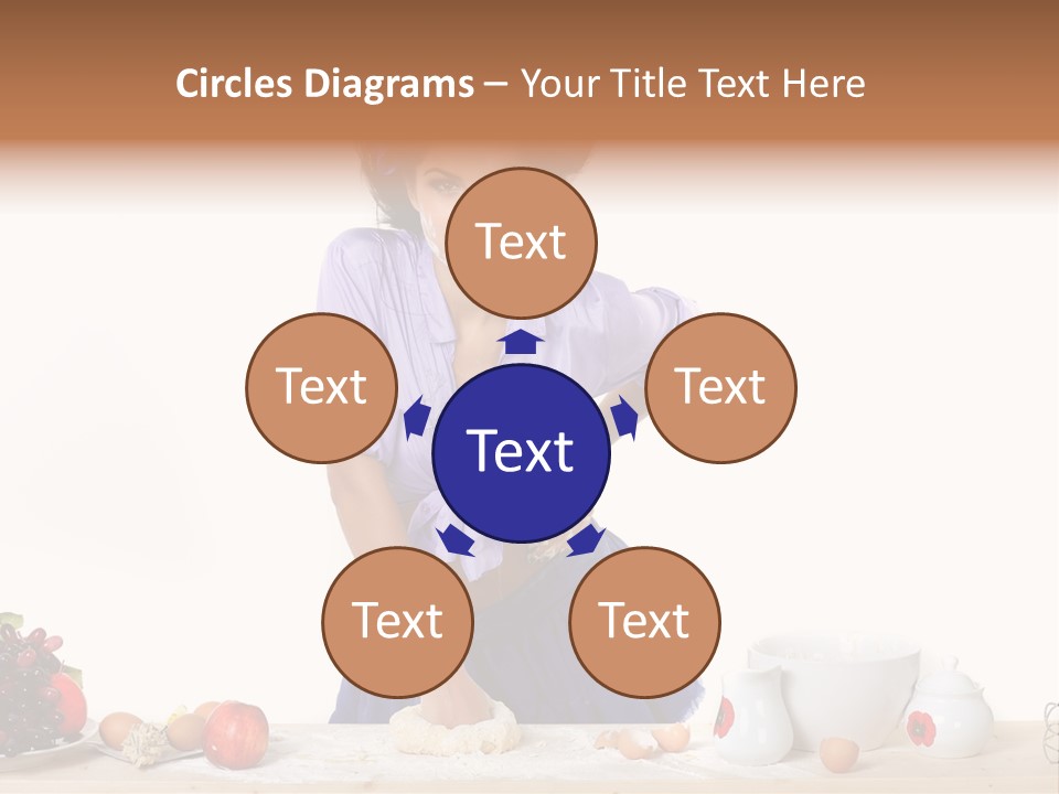 Glamur Table Dough PowerPoint Template