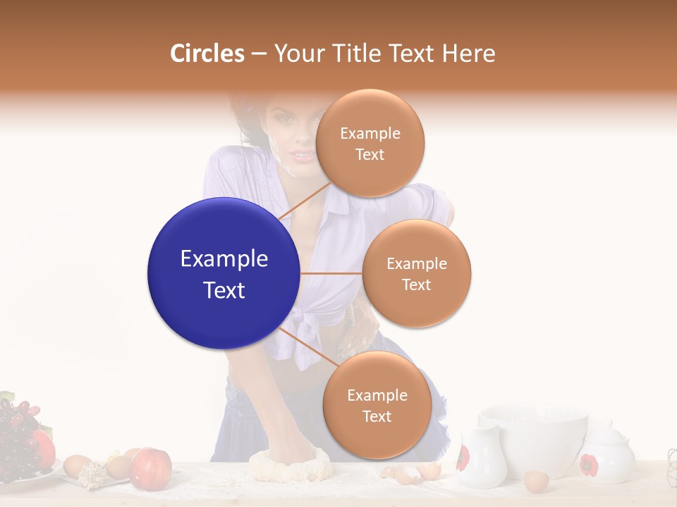 Glamur Table Dough PowerPoint Template