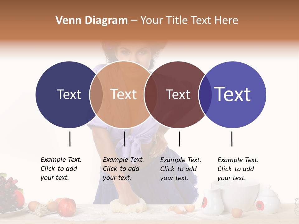 Glamur Table Dough PowerPoint Template