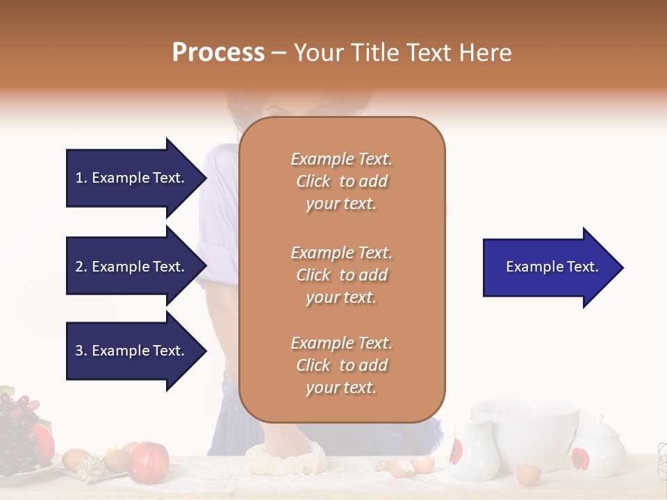 Glamur Table Dough PowerPoint Template
