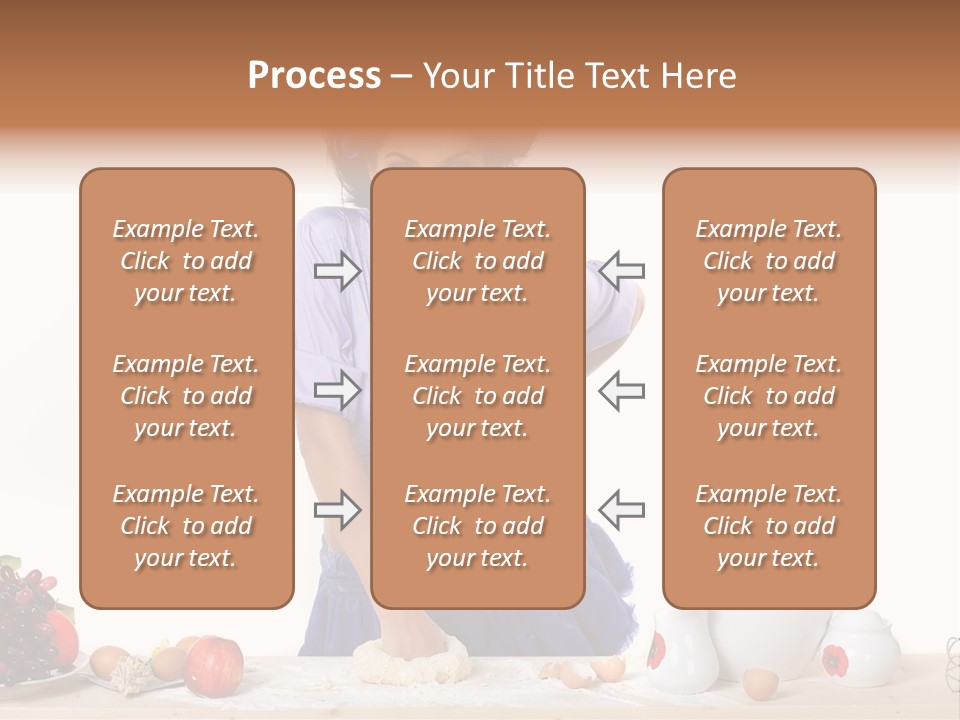 Glamur Table Dough PowerPoint Template