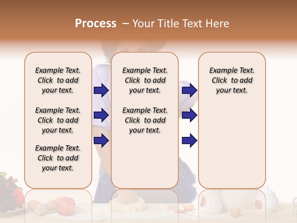 Glamur Table Dough PowerPoint Template