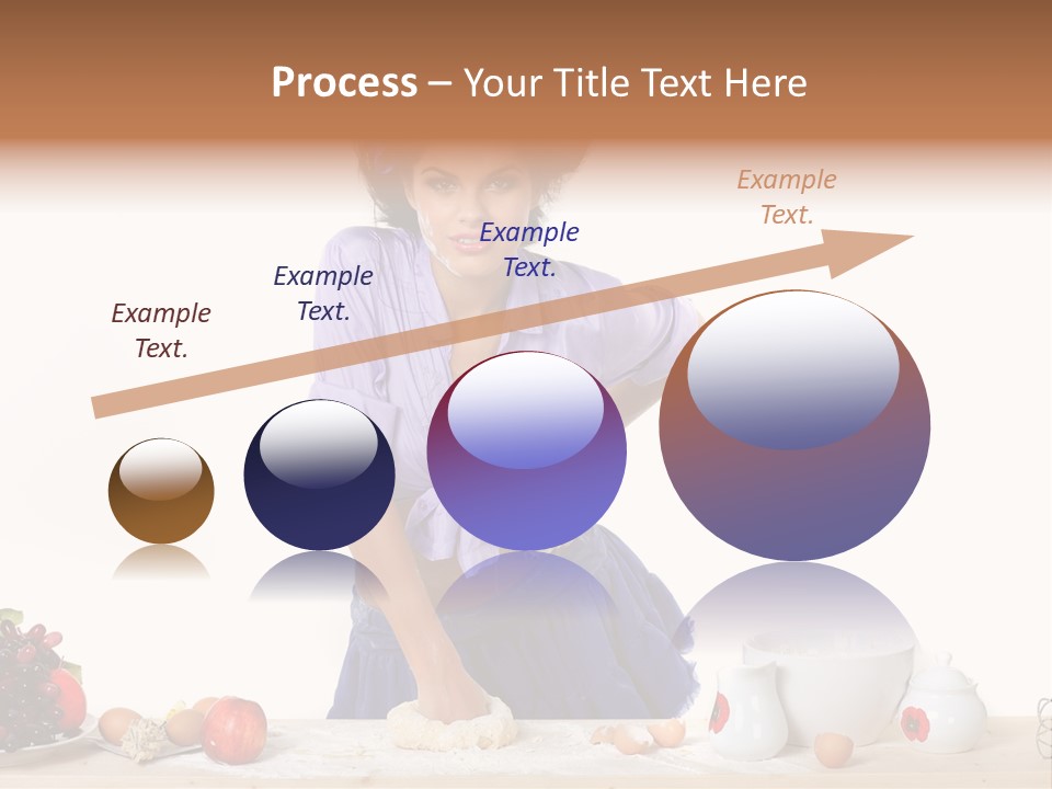 Glamur Table Dough PowerPoint Template