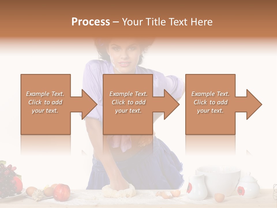 Glamur Table Dough PowerPoint Template