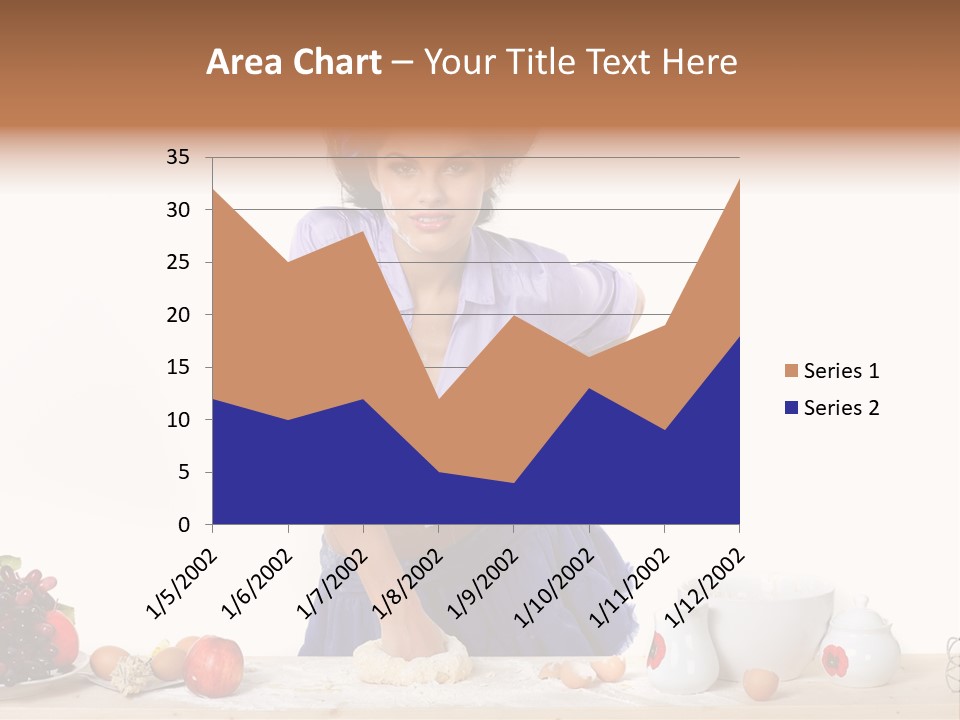 Glamur Table Dough PowerPoint Template