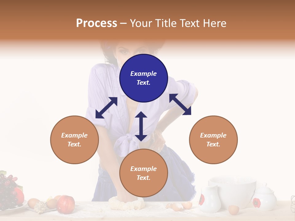 Glamur Table Dough PowerPoint Template