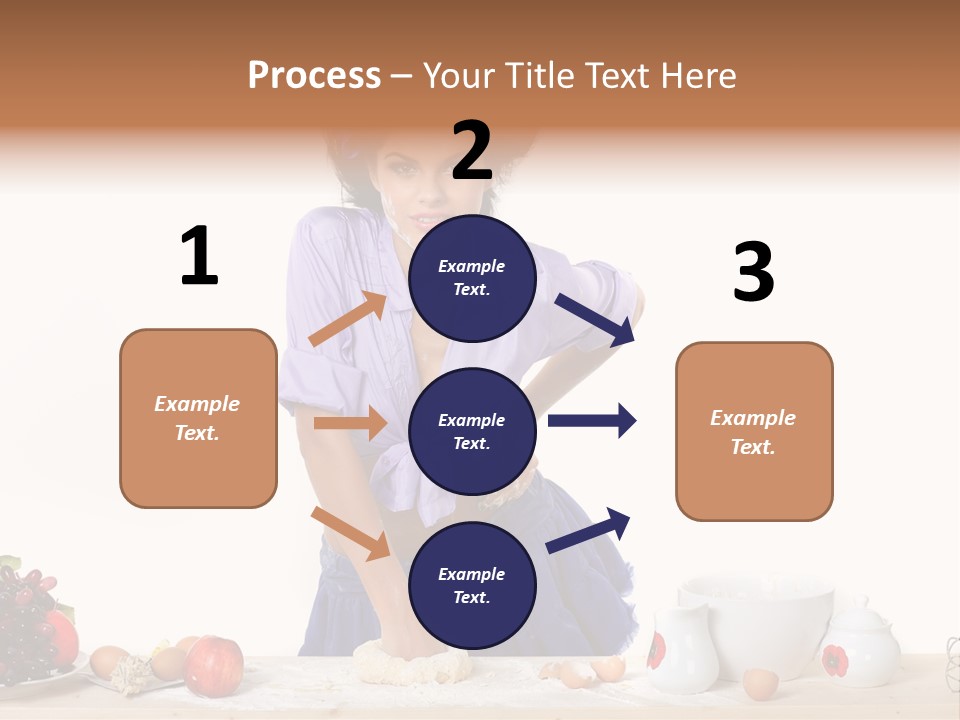 Glamur Table Dough PowerPoint Template