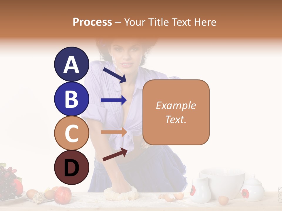 Glamur Table Dough PowerPoint Template