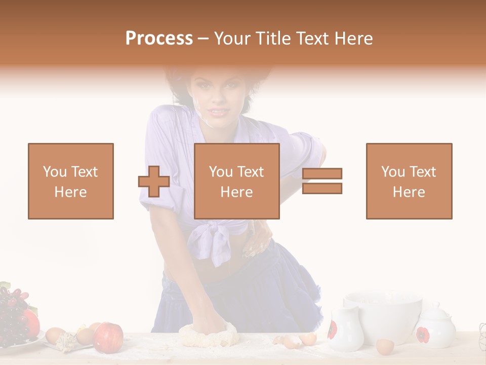 Glamur Table Dough PowerPoint Template