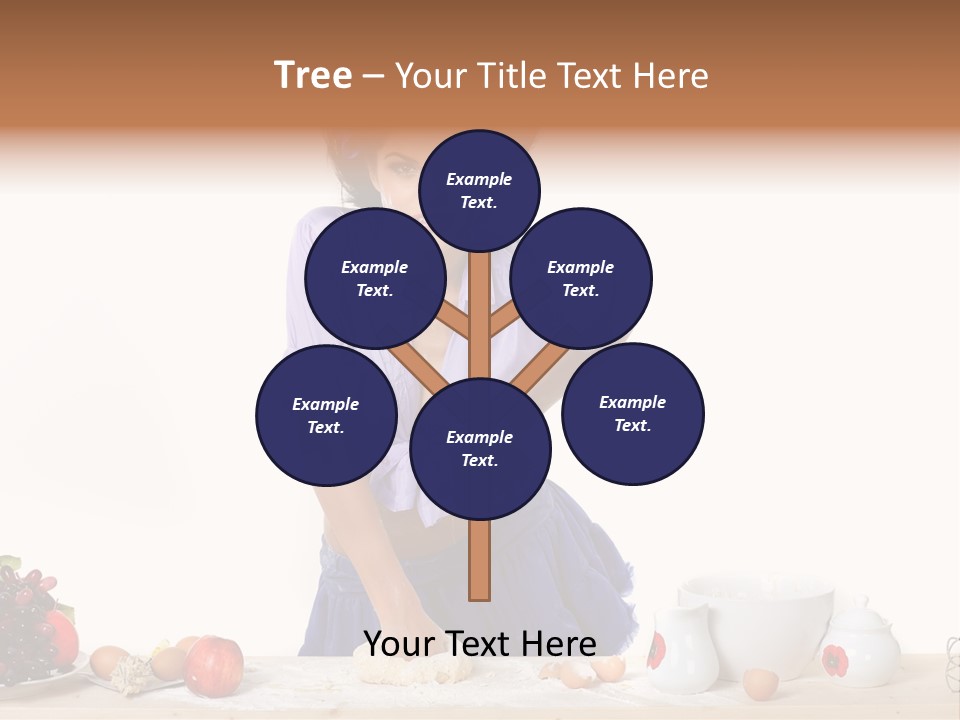 Glamur Table Dough PowerPoint Template