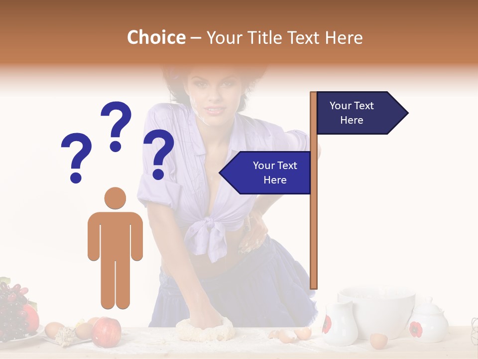 Glamur Table Dough PowerPoint Template