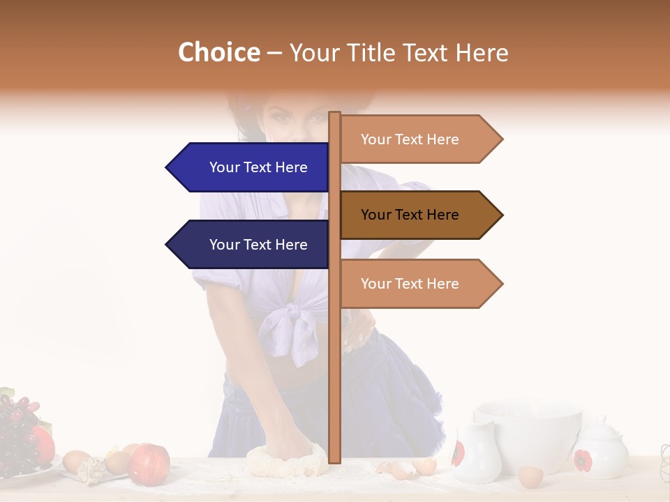 Glamur Table Dough PowerPoint Template